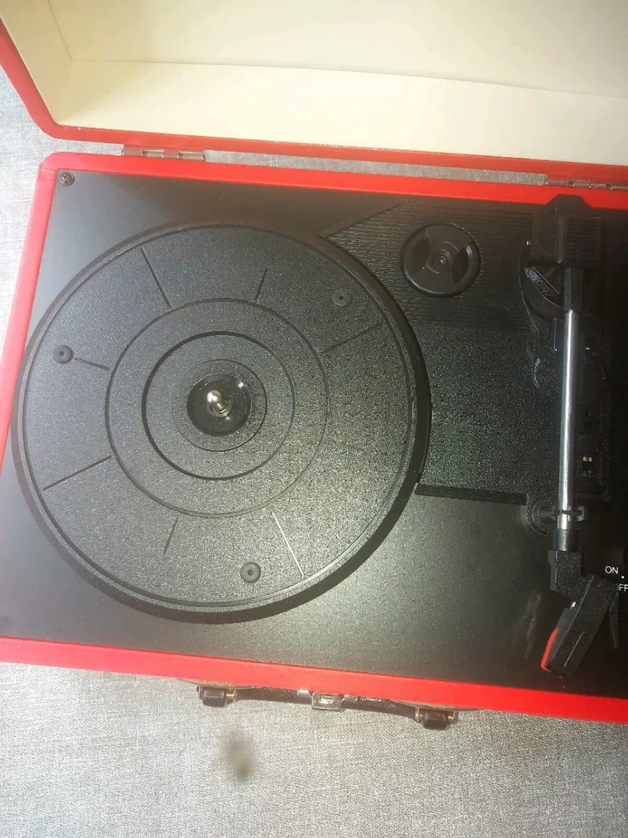 Bush classic turntable, red - Image 3