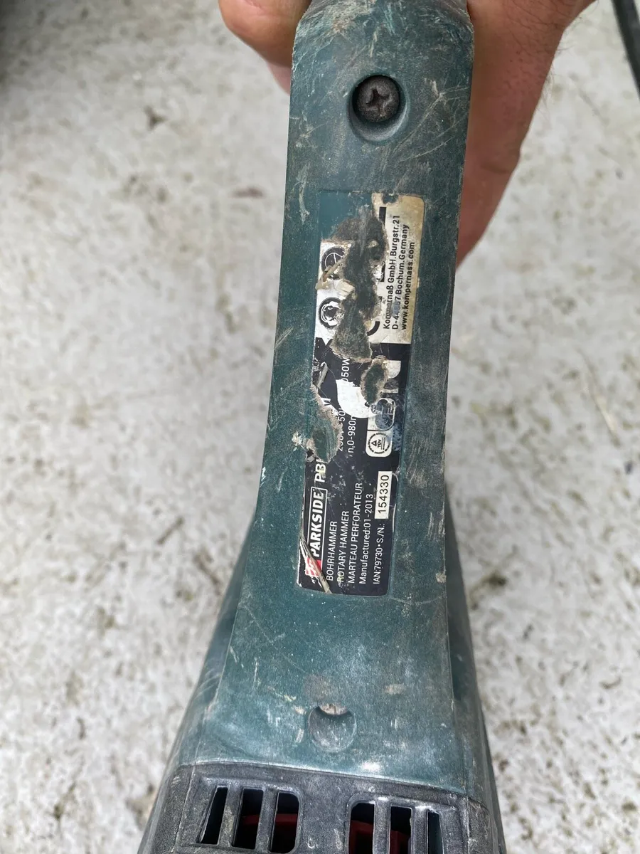Parkside Hammerdrill not working good for - Image 3