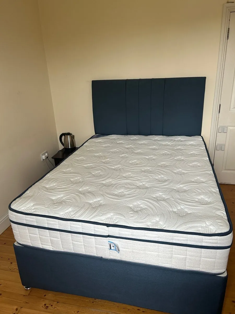 Bed frame and mattress - Image 1