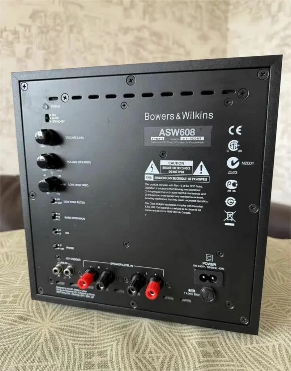 Bowers & Wilkins ASW608 Subwoofer - Image 2
