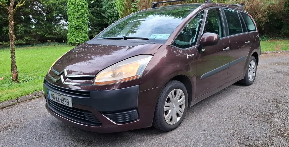 08  C4 Picasso, 7 Seater. LOW KMS , New NCT 6/26, - Image 1