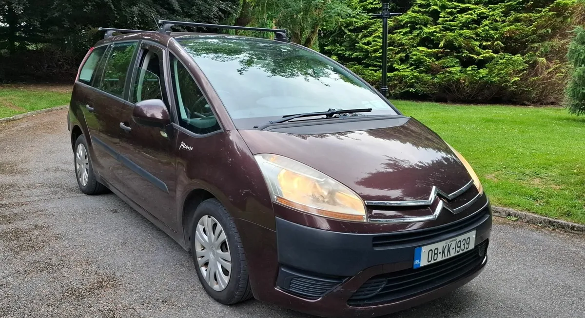 08 Citroen C4 Picasso, 7 Seater, low kms - Image 1