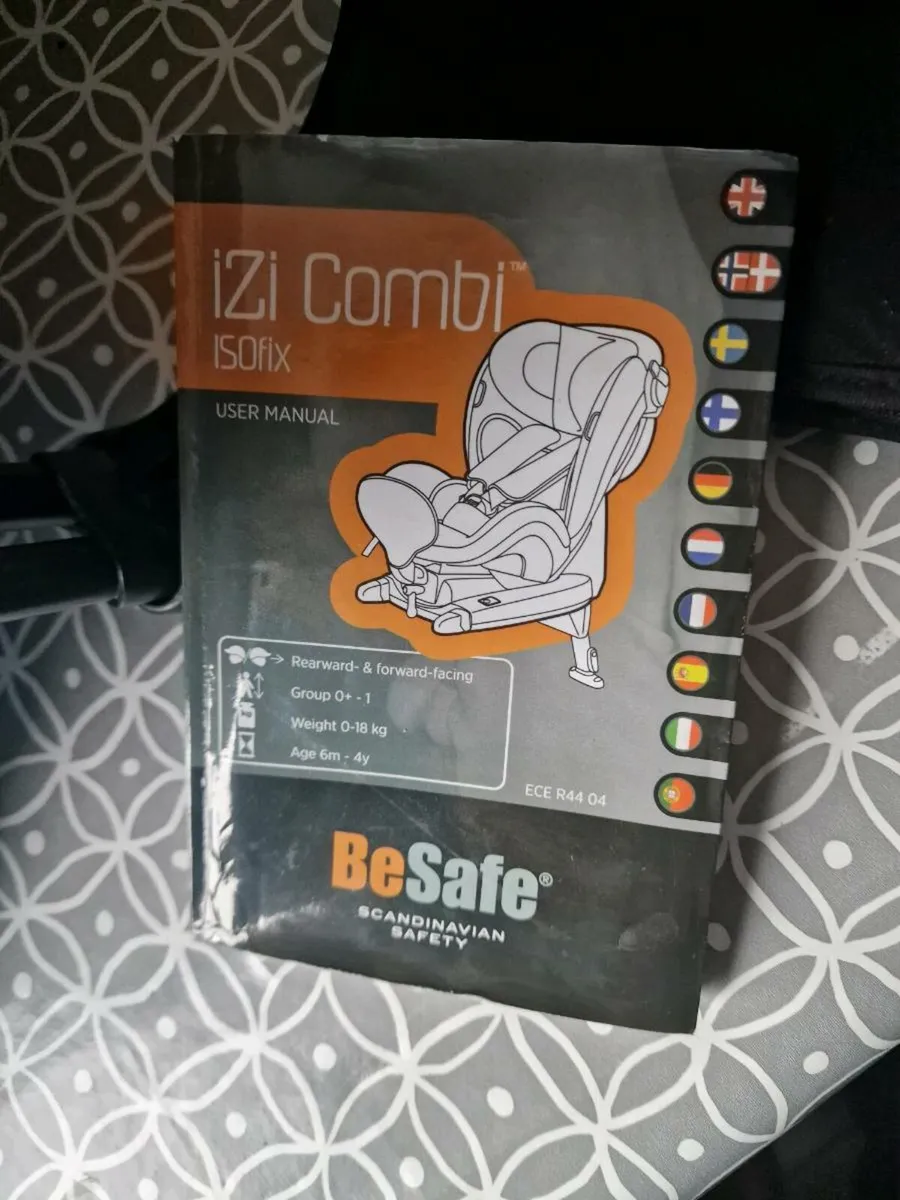 Be safe izi combi isofix car seat - Image 3