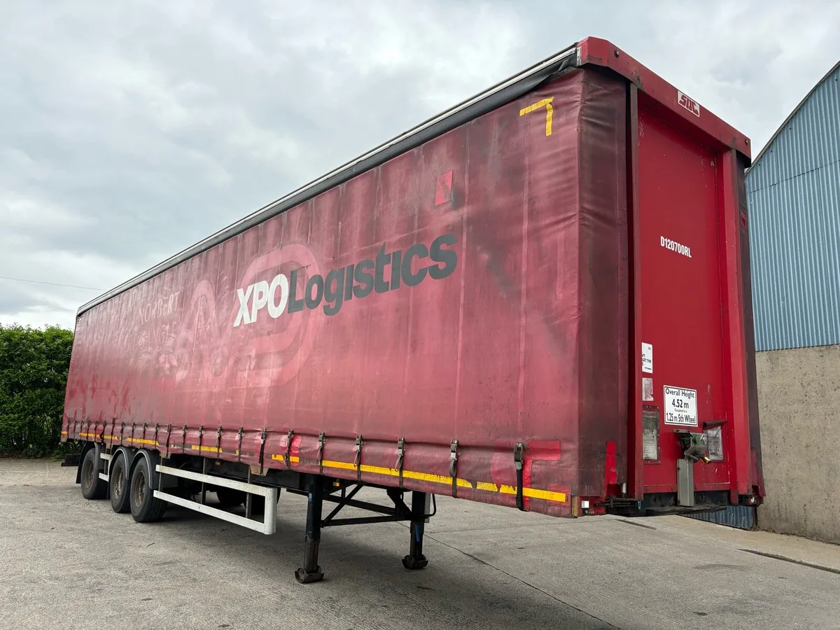 2012 SDC 51FT Triaxle Curtainside Trailer - Image 1