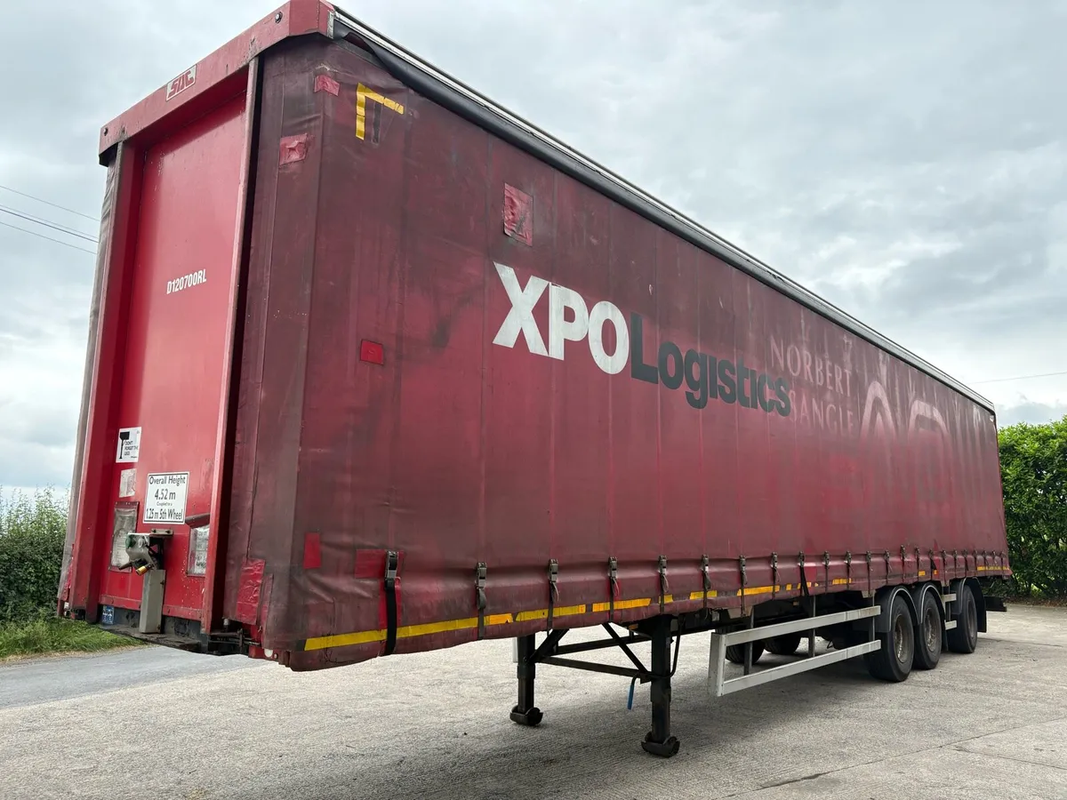 2012 SDC 51FT Triaxle Curtainside Trailer - Image 2
