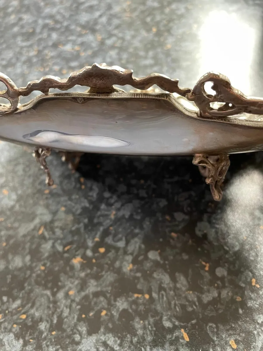 Vintage Silver plated tray - Image 4