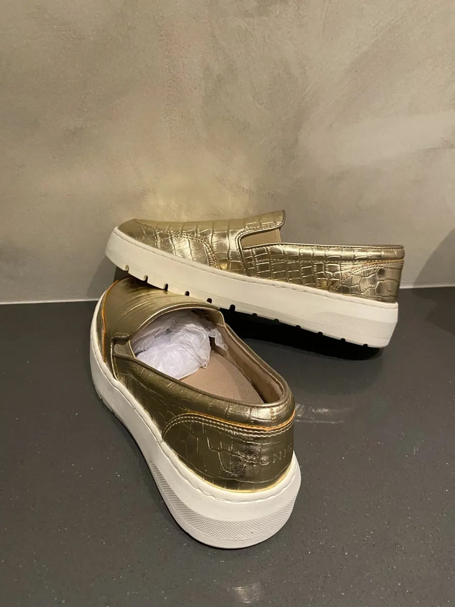 Vionic Womens Gold Shoes Size UK 4.5 - Image 4