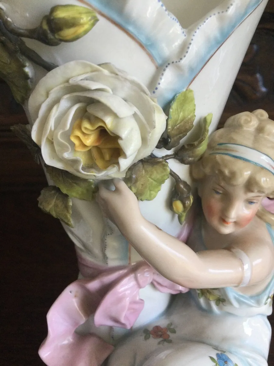 Pair Antique Vases - Image 4