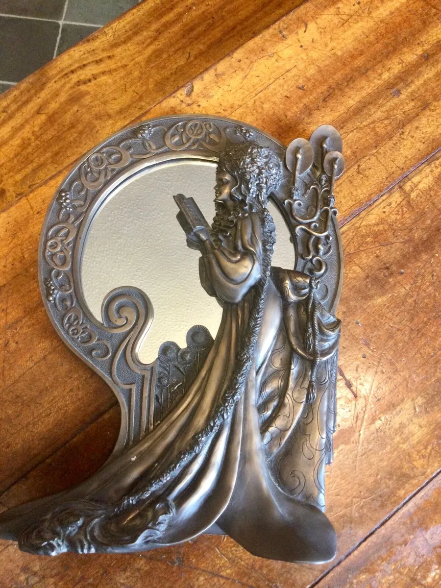 Vintage Standing Mirror - Image 1