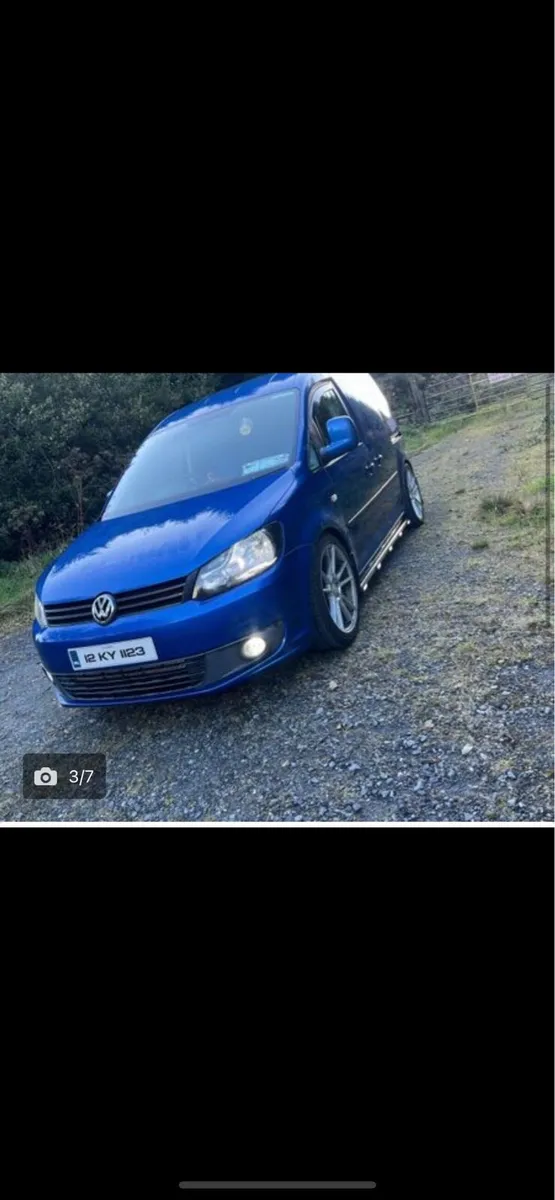 Blue VW Caddy - Image 1