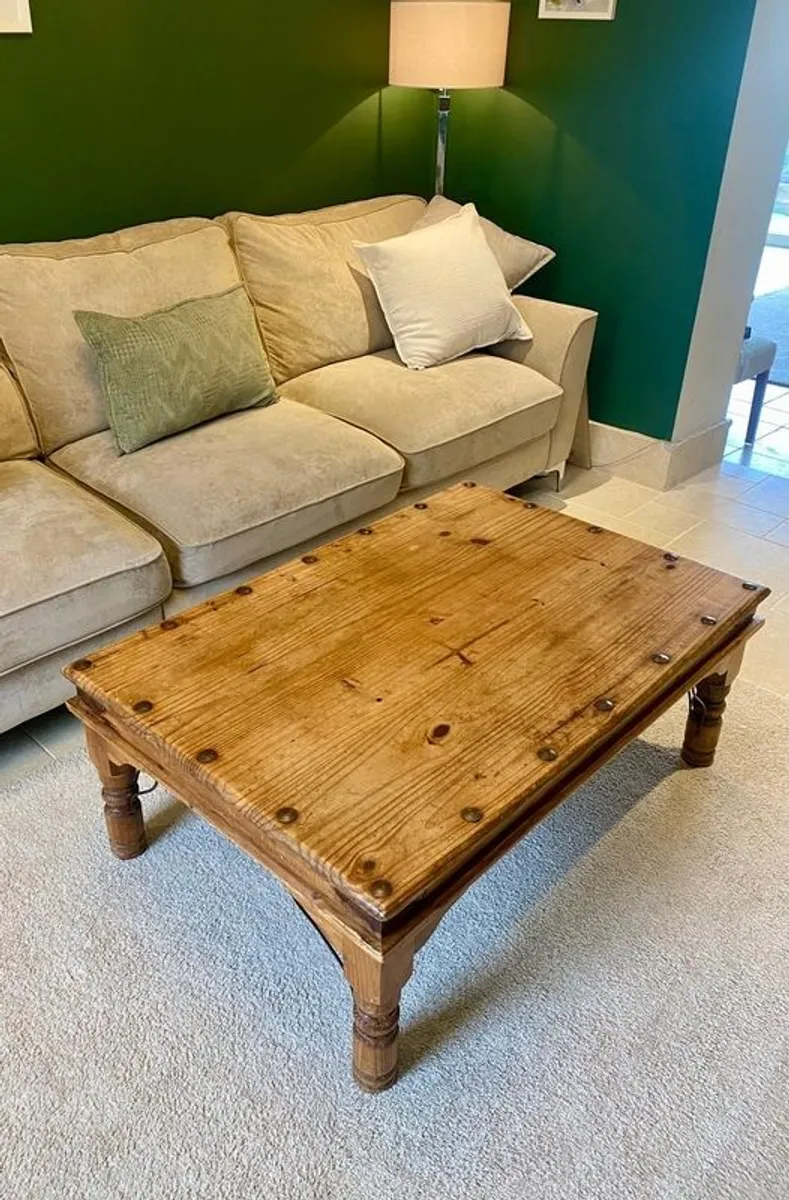 Mexican Pine Coffee Table - Image 2