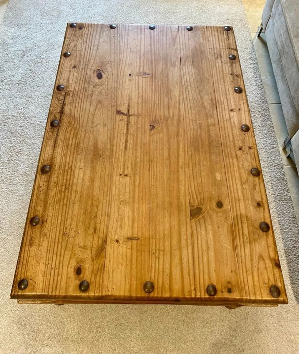 Mexican Pine Coffee Table - Image 3