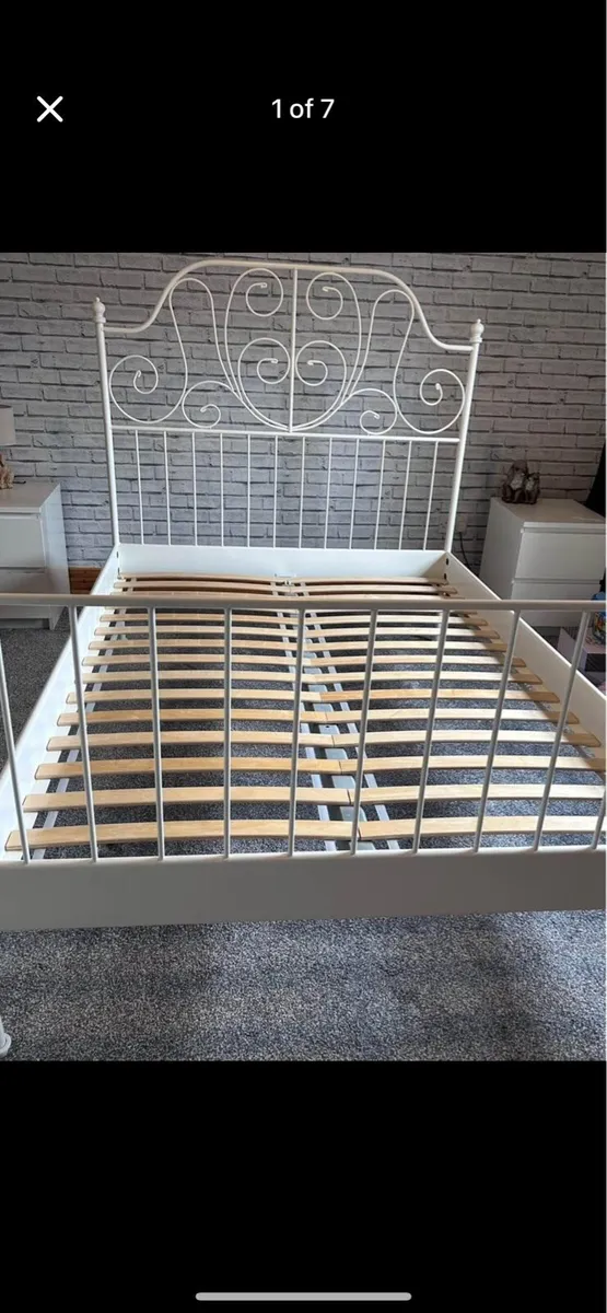 Double bed frame - Image 1