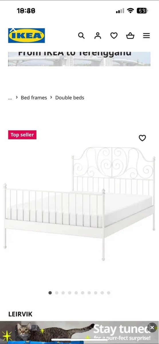 Double bed frame - Image 3