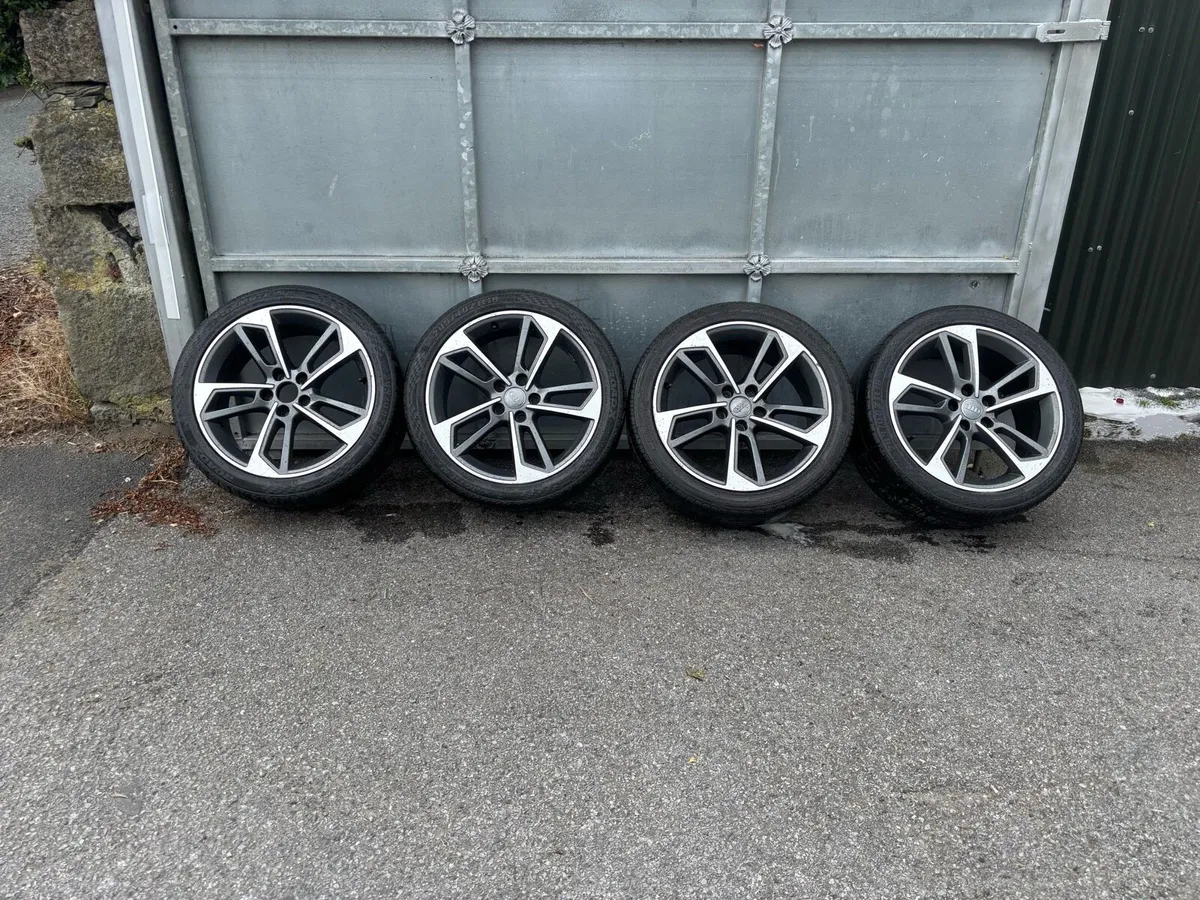 18 Inch Original Audi S Line Alloys 5 x 112 - Image 1