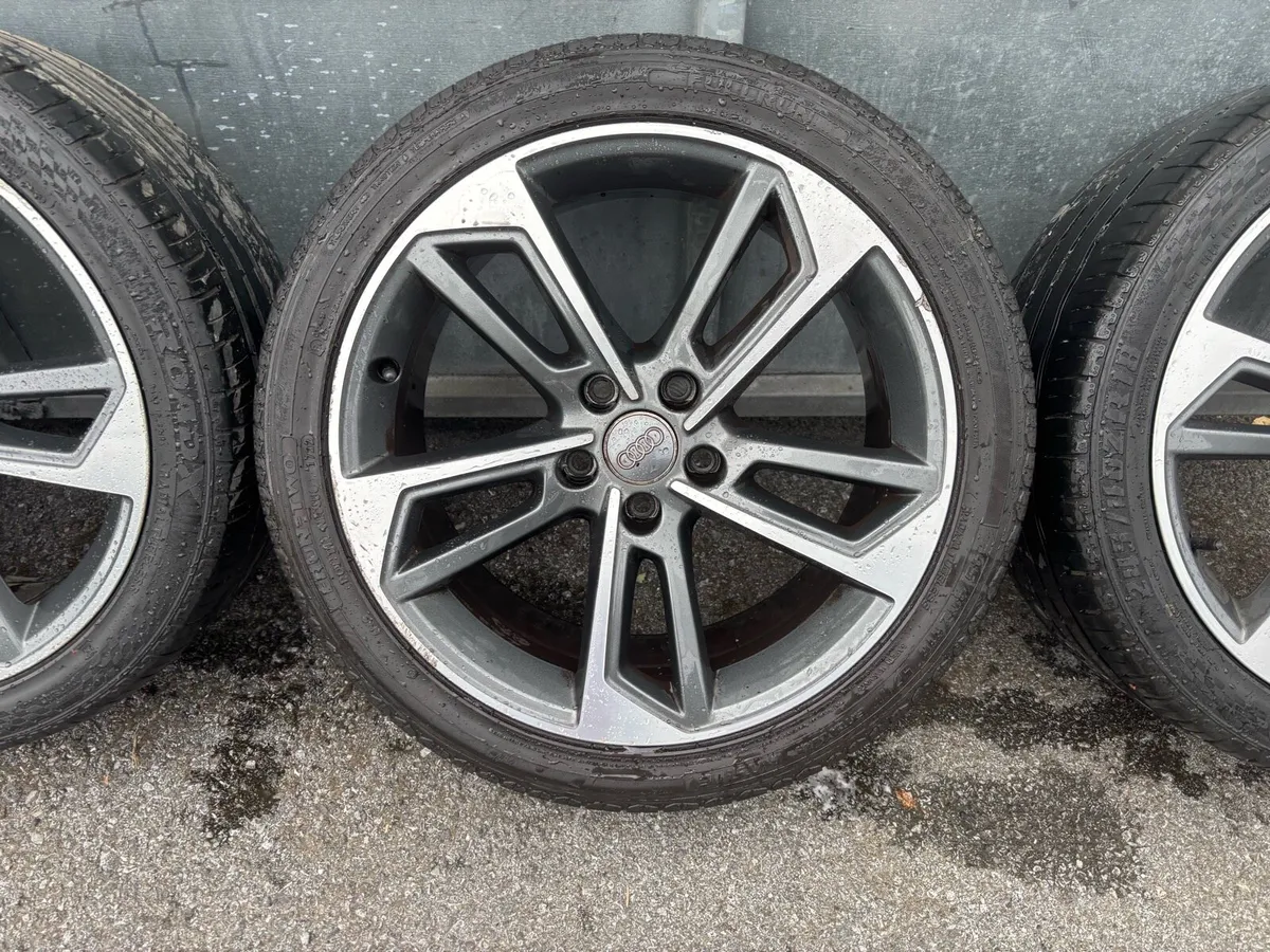 18 Inch Original Audi S Line Alloys 5 x 112 - Image 4