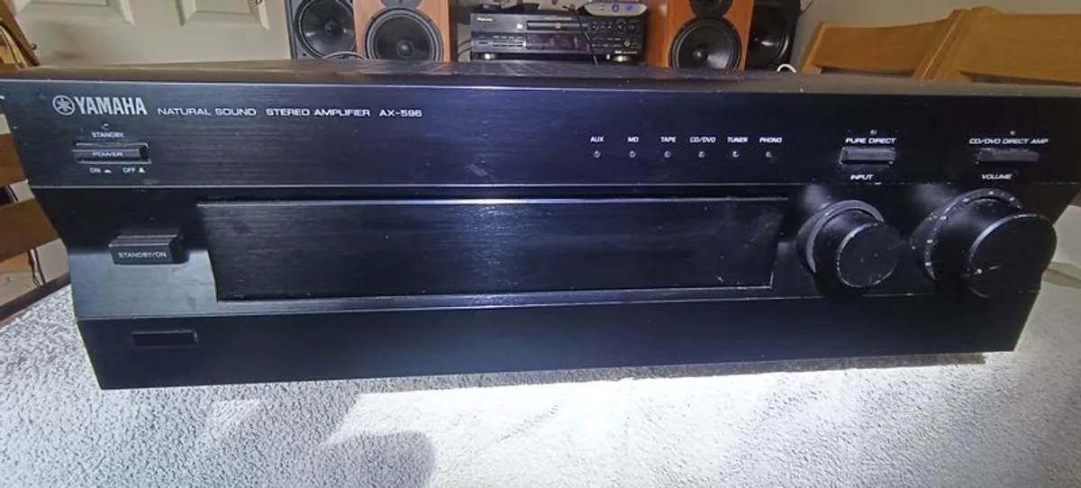Yamaha AX-596 Amplifier - Image 1