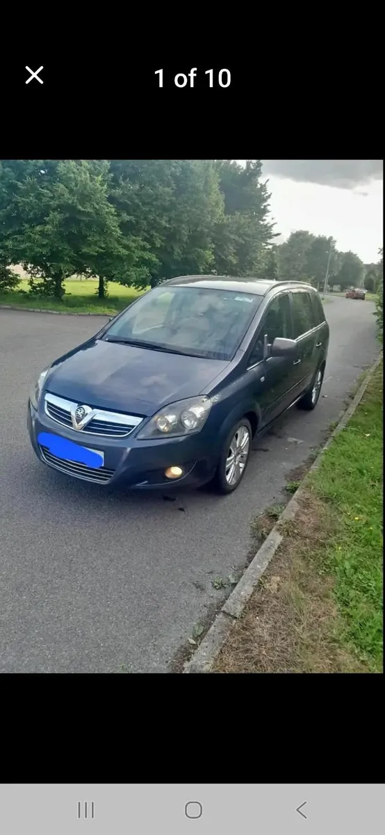 Vauxhall Zafira 2011 - Image 1
