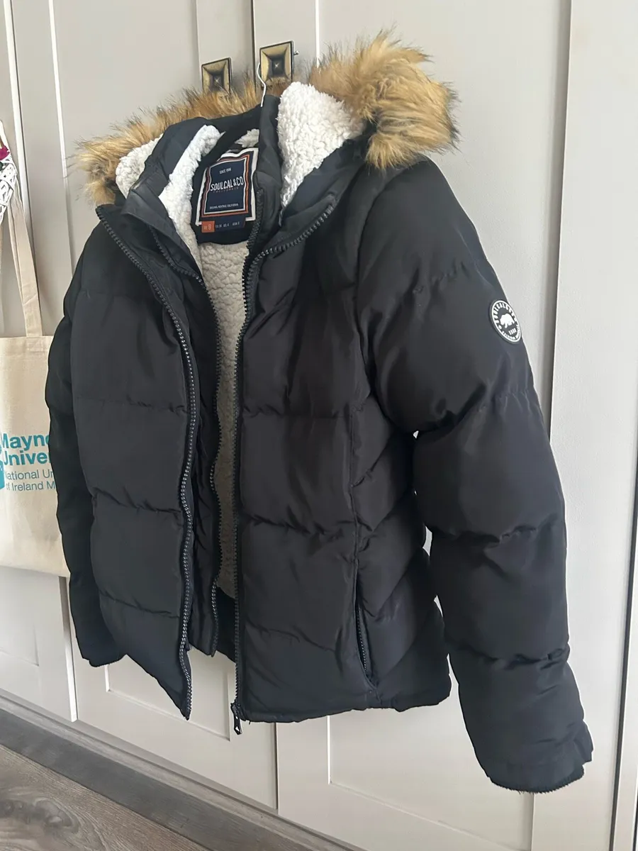 Soulcal&Co Women’s Double Zip Bubble Jacket - Image 1