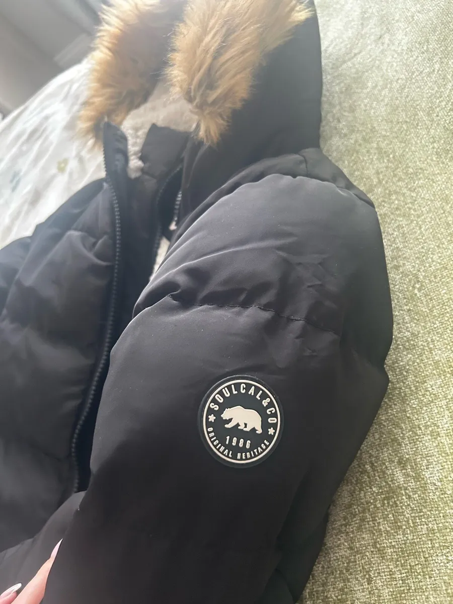 Soulcal&Co Women’s Double Zip Bubble Jacket - Image 4