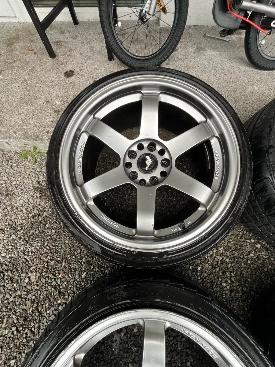 JR3 WHEELS NEW TYRES - Image 3