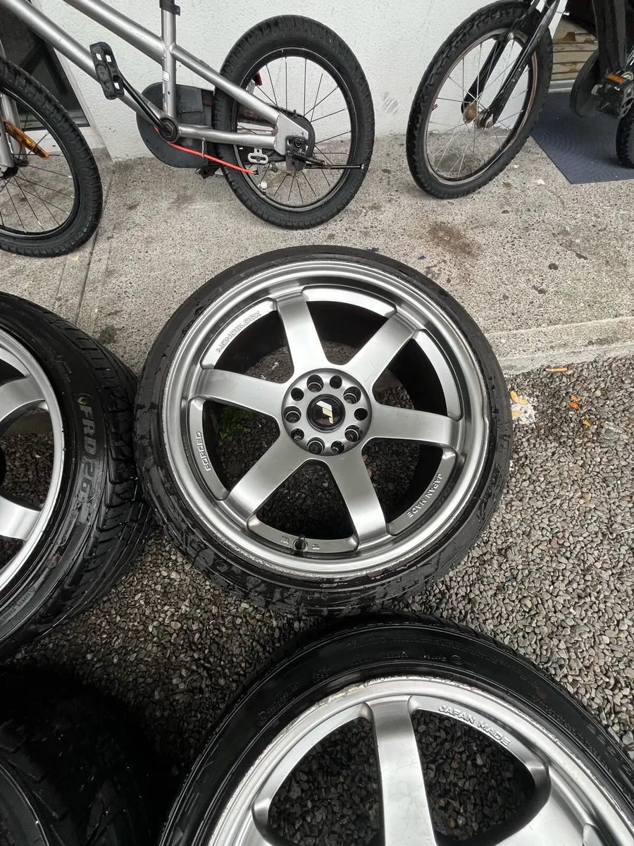 JR3 WHEELS NEW TYRES - Image 4