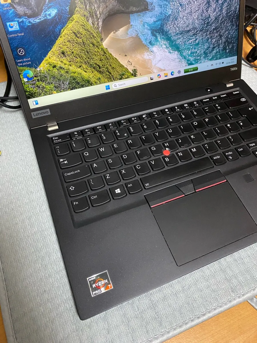 Lenovo Thinkpad Ryzen 7 pro 16-256 win 11pro - Image 3