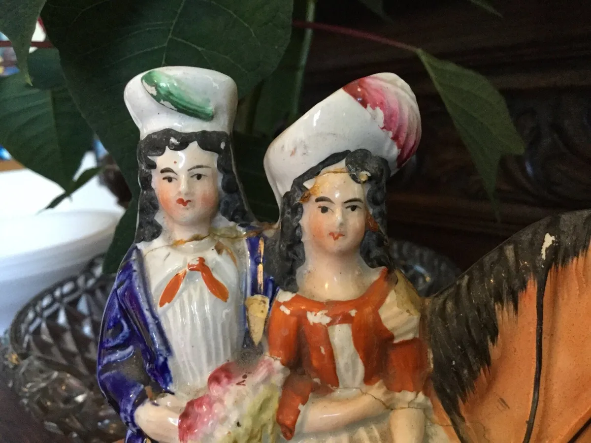 Antique Staffordshire Figure - Image 4