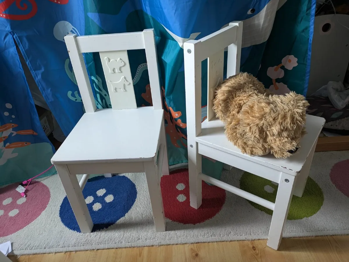 wooden toddler chairs - Image 2