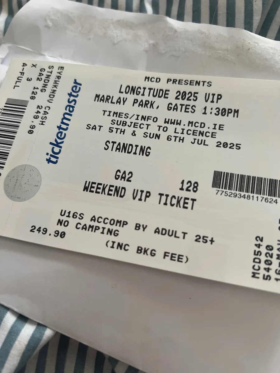 Longitude Tickets
