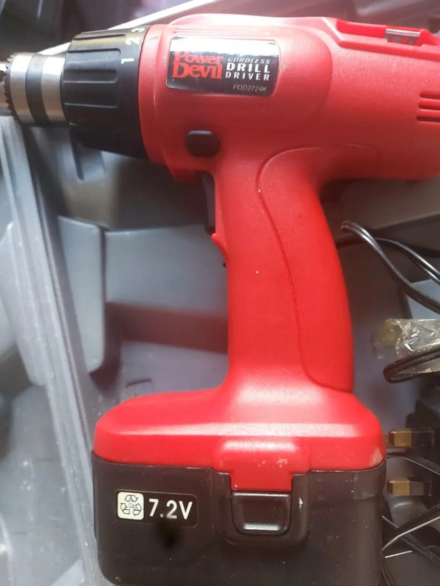 Power devil cordless drill with changer - Image 2