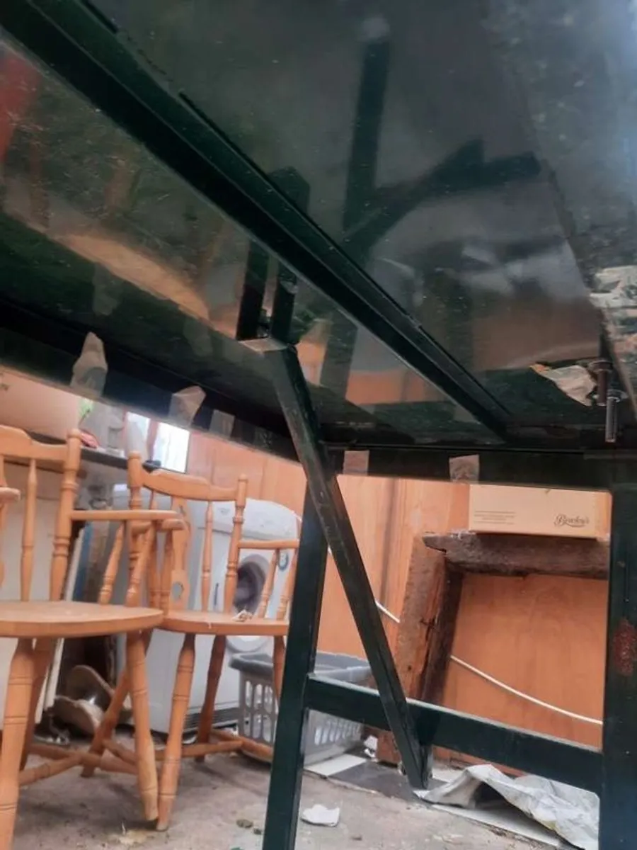 Steel Table with Vice - Image 3