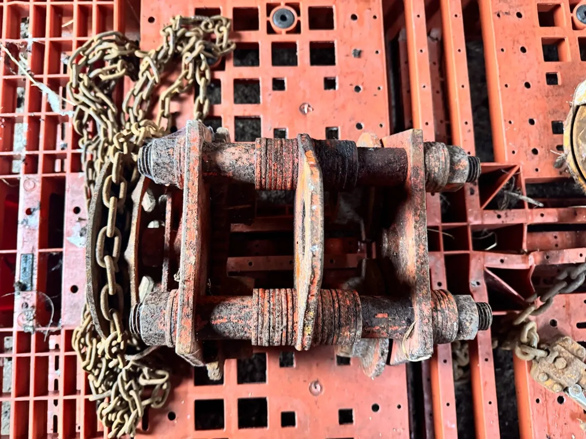 Girder trolly and chain block winch 2T/1.5T - Image 3