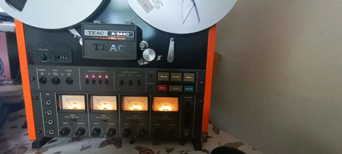 TEAC A-3440 Reel To Reel - Image 3