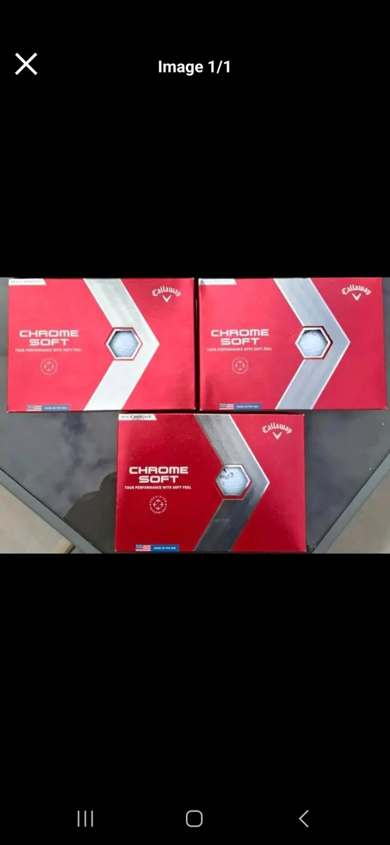CALLAWAY CHROME SOFT