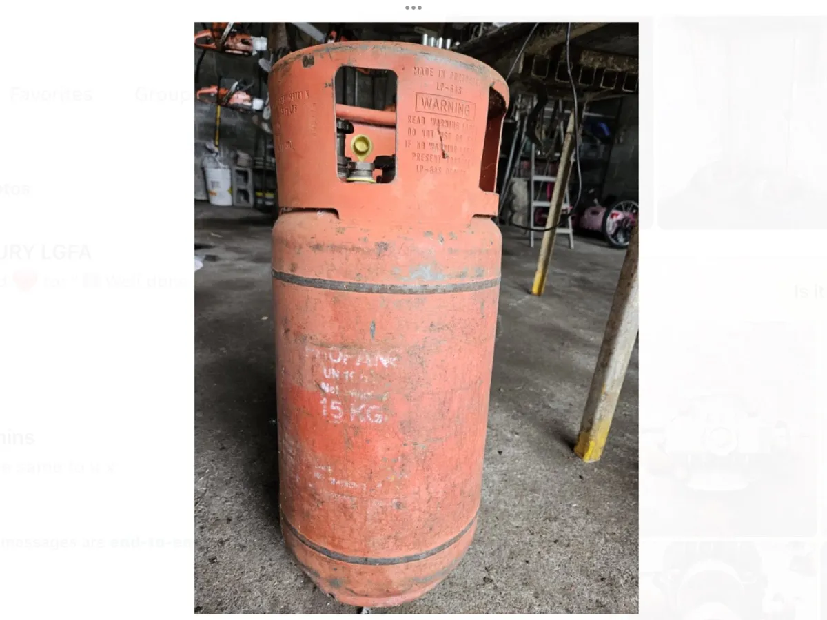 Gas bottle - Image 1