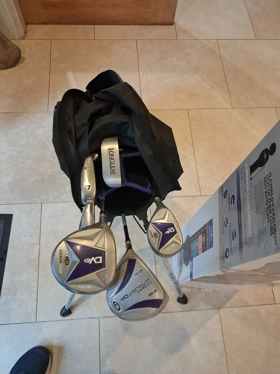 US kids Left Handed Golf Set - Image 3