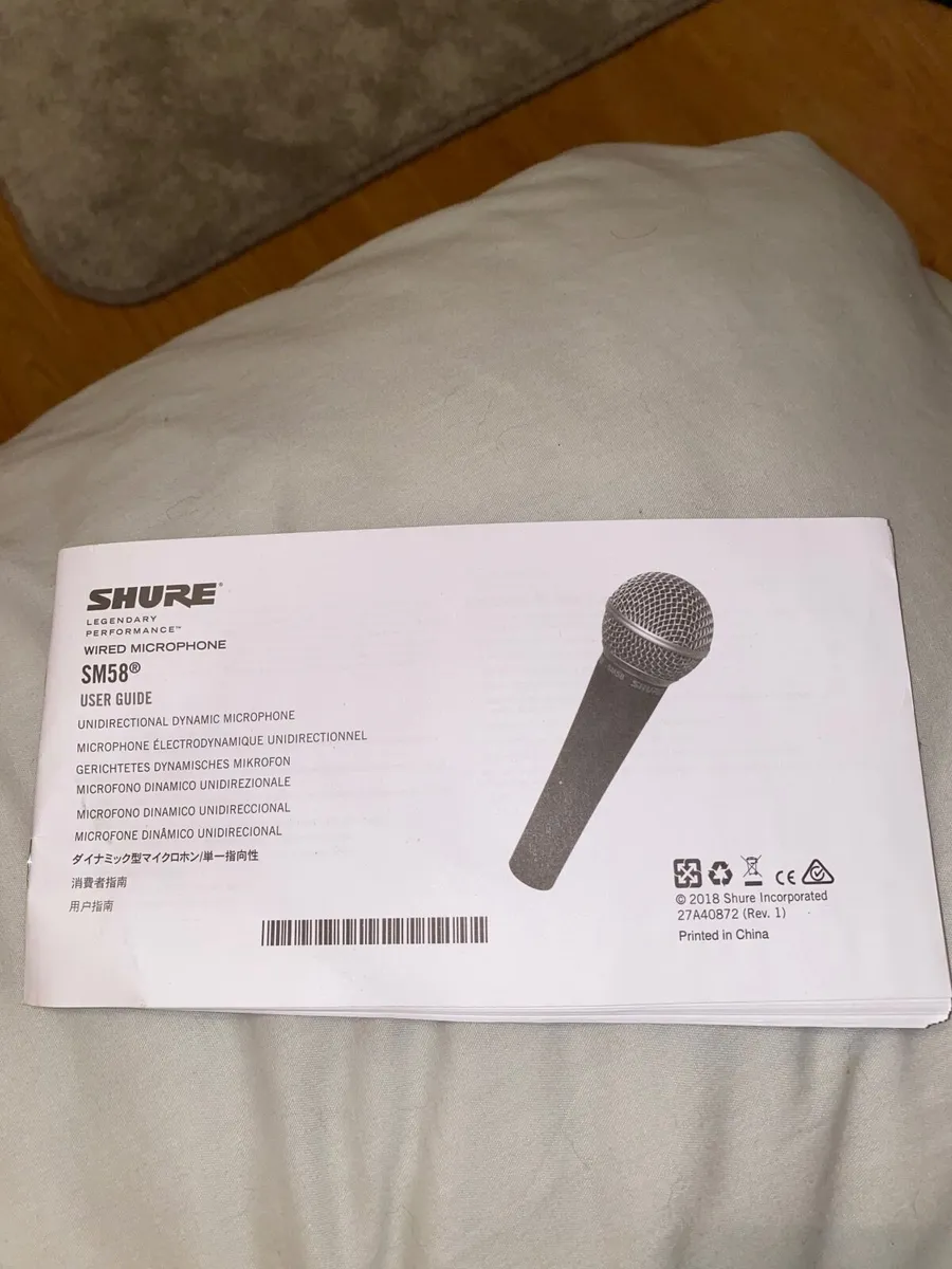 PRICE DROP Shure Sm58 Dynamic Microphone (Mint) - Image 4