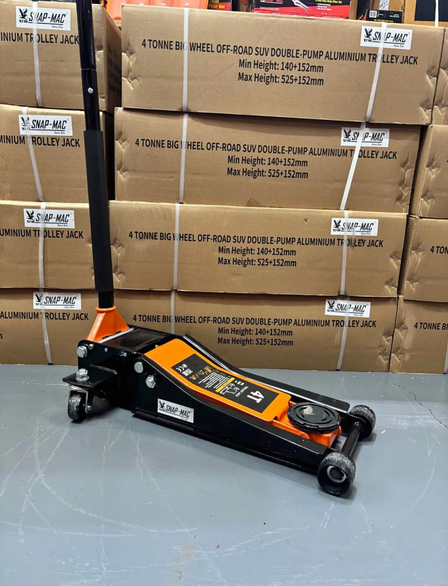 BRAND NEW 4ton TROLLEY JACK LOW PROFILE QUICK LIFT - Image 1