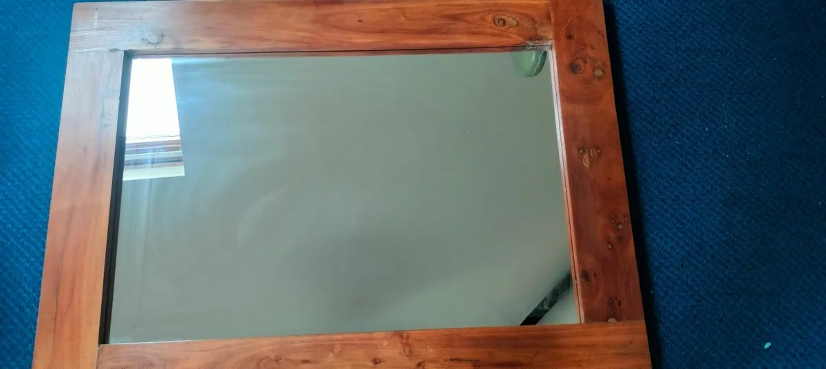 Wooden Mirror