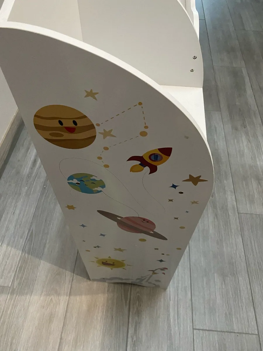 Kids book shelf with storage - Image 3