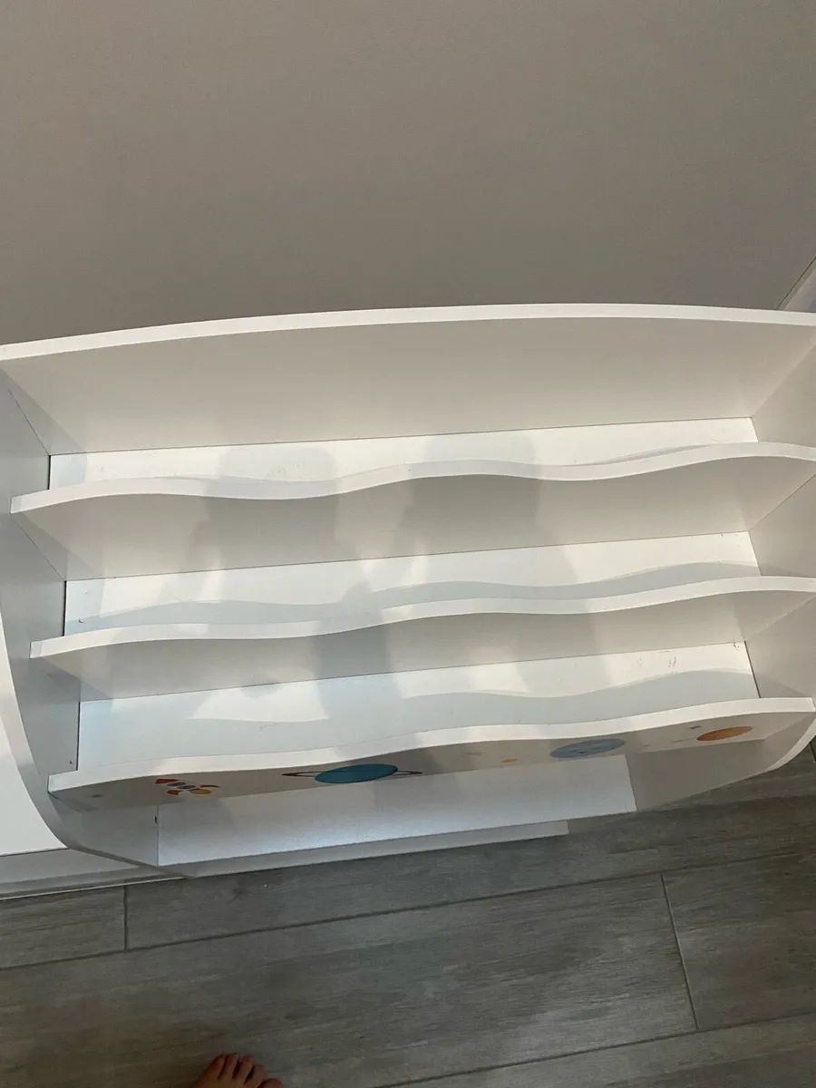 Kids book shelf with storage - Image 4