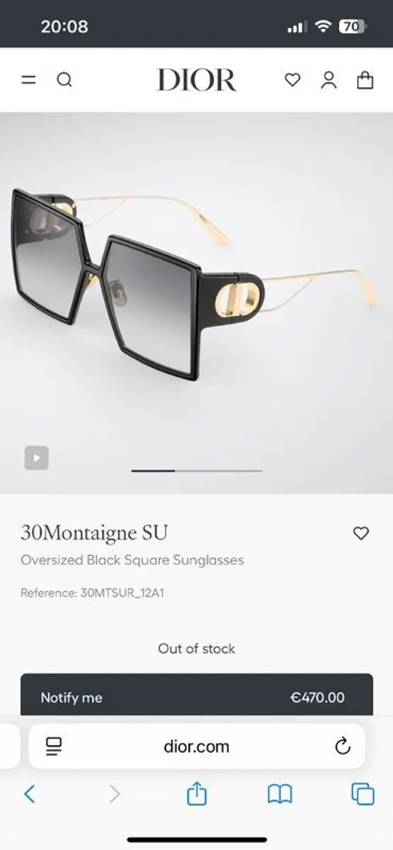 Brand New Dior Sunglasses - Image 1
