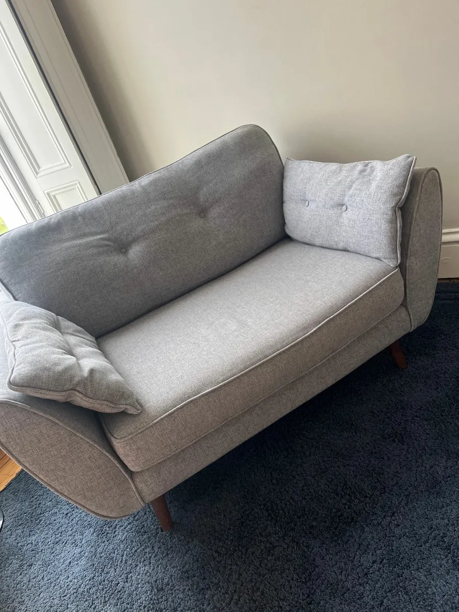 French Connection Sofa and Loveseat (Cuddler) - Image 2