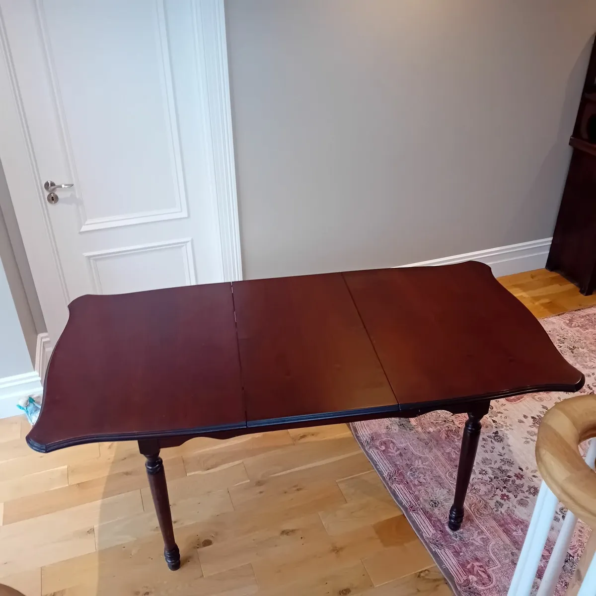 Antique expandable table - Image 2