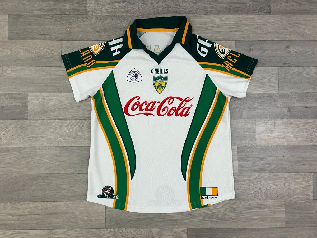 Vintage 2005 Ireland International Rules Gaa Shirt - Image 1