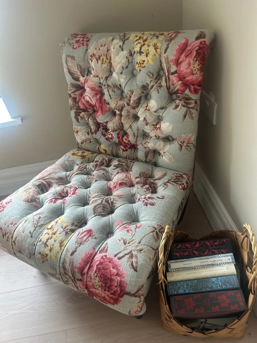 Floral chair