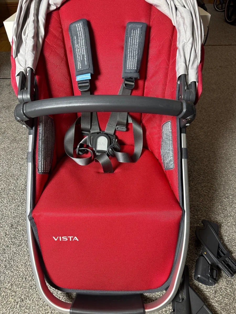 Uppababy Vidta ramble seat with adapters - Image 3
