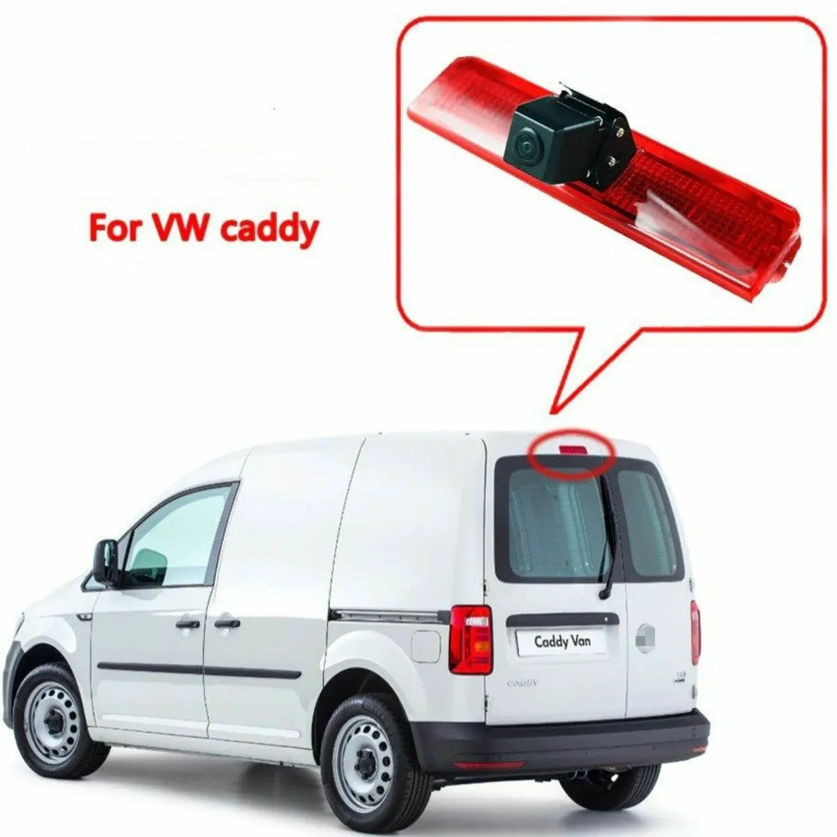 5" VW Caddy Brake light reversing camera Kit - Image 4