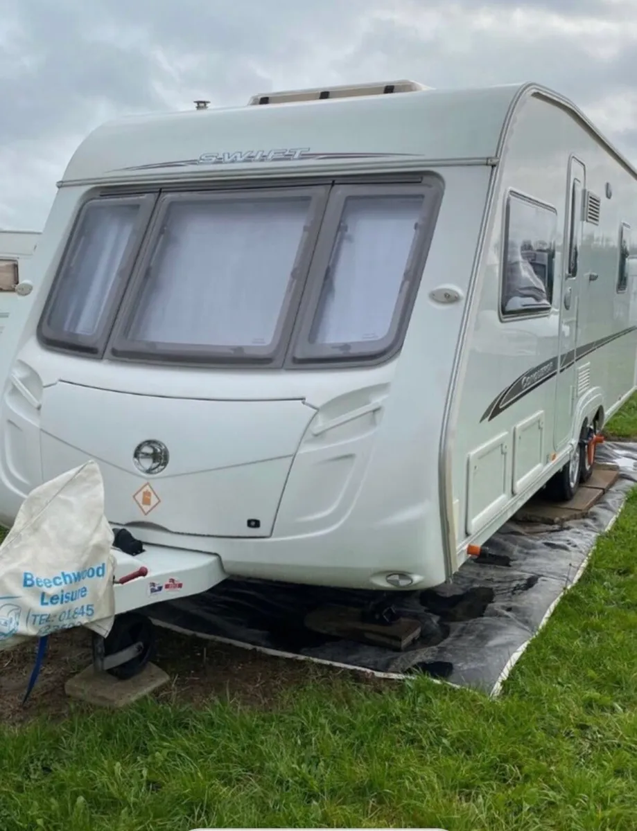 2009 swift caravan fixed bed examples of new - Image 2
